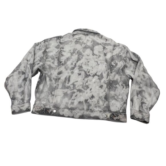 Calvin Klein Gray Trucker Denim Jacket, M - Picture 7 of 9